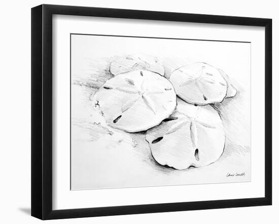 Sand Dollar I-Lanie Loreth-Framed Art Print