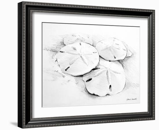 Sand Dollar I-Lanie Loreth-Framed Art Print