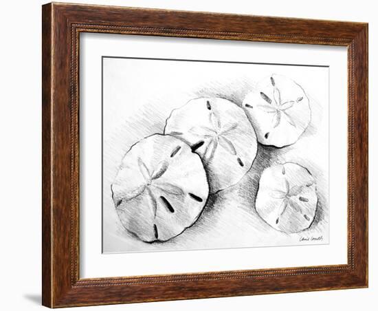 Sand Dollar II-Lanie Loreth-Framed Art Print