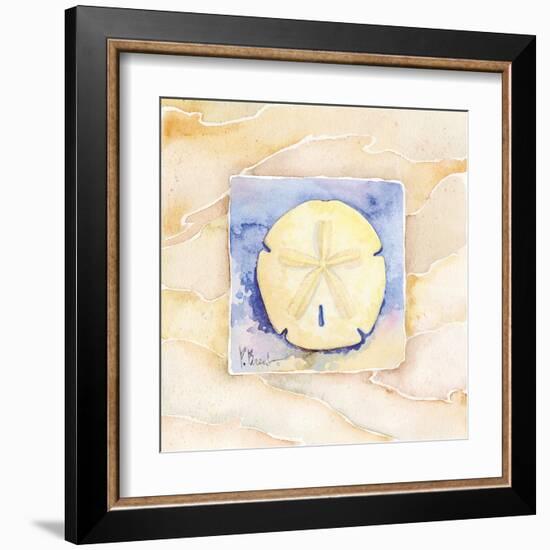 Sand dollar-Paul Brent-Framed Art Print