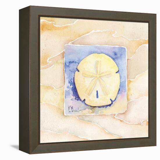 Sand dollar-Paul Brent-Framed Stretched Canvas