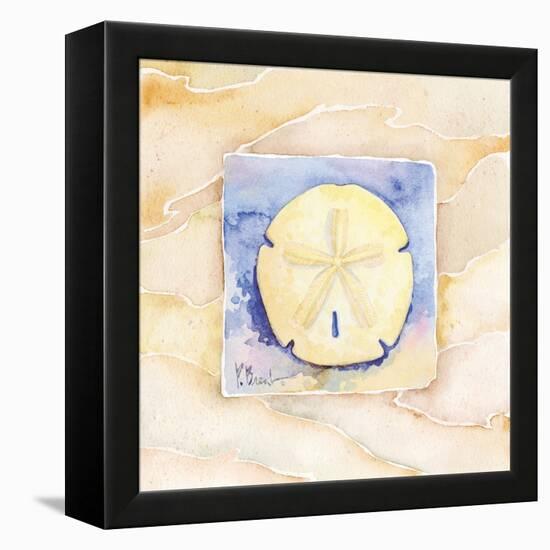 Sand dollar-Paul Brent-Framed Stretched Canvas