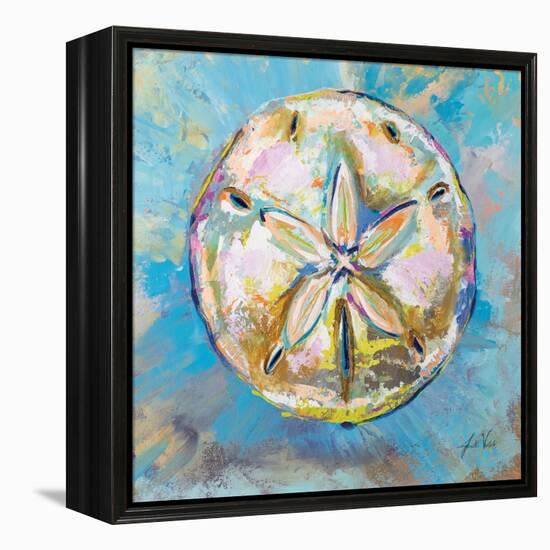 Sand Dollar-Jeanette Vertentes-Framed Stretched Canvas