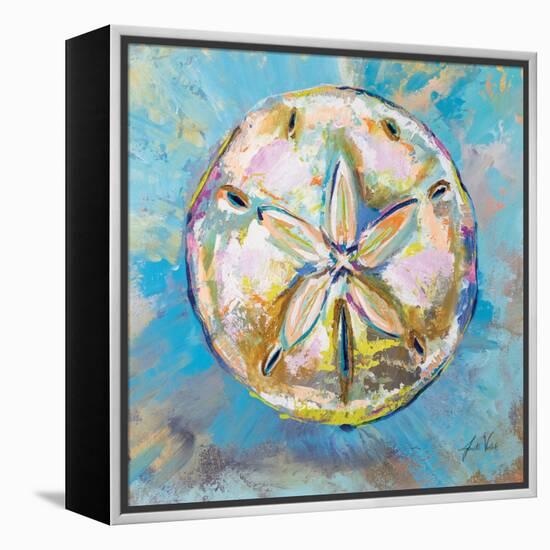 Sand Dollar-Jeanette Vertentes-Framed Stretched Canvas