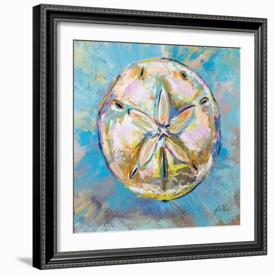 Sand Dollar-Jeanette Vertentes-Framed Art Print