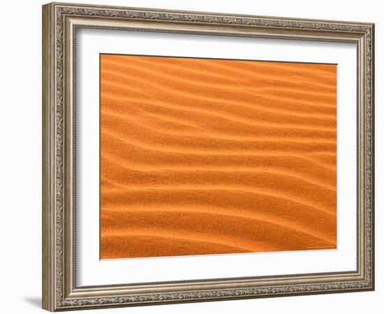 Sand Dune Patterns, Uluru-Tjuta National Park, Oceana, Australia-Gavriel Jecan-Framed Photographic Print