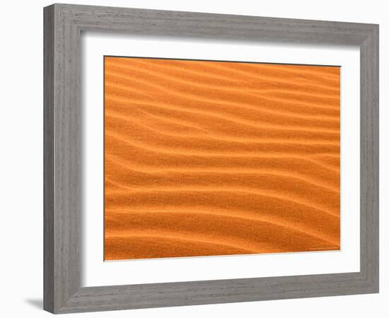 Sand Dune Patterns, Uluru-Tjuta National Park, Oceana, Australia-Gavriel Jecan-Framed Photographic Print