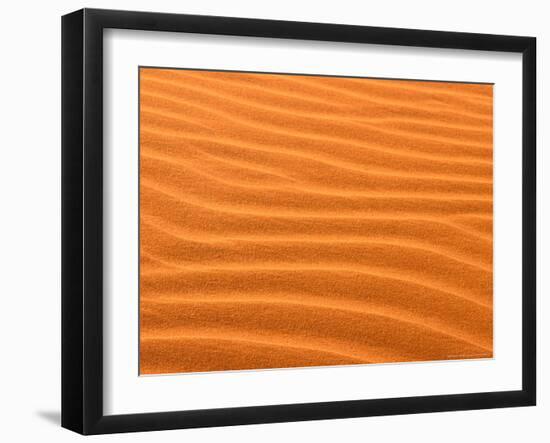 Sand Dune Patterns, Uluru-Tjuta National Park, Oceana, Australia-Gavriel Jecan-Framed Photographic Print