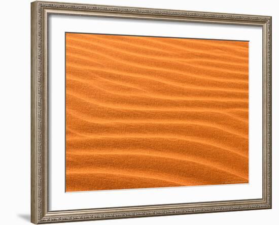 Sand Dune Patterns, Uluru-Tjuta National Park, Oceana, Australia-Gavriel Jecan-Framed Photographic Print