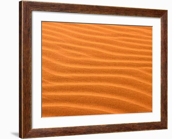 Sand Dune Patterns, Uluru-Tjuta National Park, Oceana, Australia-Gavriel Jecan-Framed Photographic Print