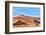 Sand dunes and acacia trees, Namibia-Eric Baccega-Framed Photographic Print