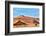 Sand dunes and acacia trees, Namibia-Eric Baccega-Framed Photographic Print