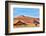 Sand dunes and acacia trees, Namibia-Eric Baccega-Framed Photographic Print
