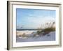 Sand Dunes and Ocean at Sunset, Pensacola, Florida.-forestpath-Framed Photographic Print