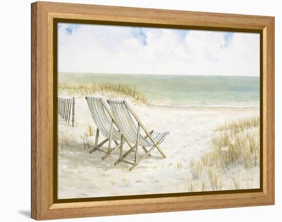 Sand Dunes and Sunshine-Arnie Fisk-Framed Stretched Canvas