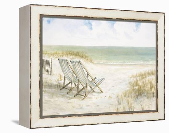 Sand Dunes and Sunshine-Arnie Fisk-Framed Stretched Canvas