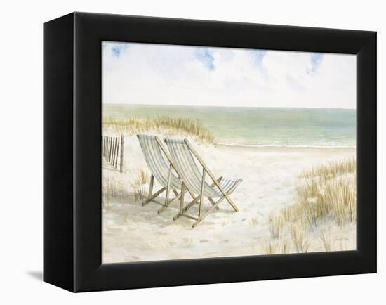 Sand Dunes and Sunshine-Arnie Fisk-Framed Stretched Canvas