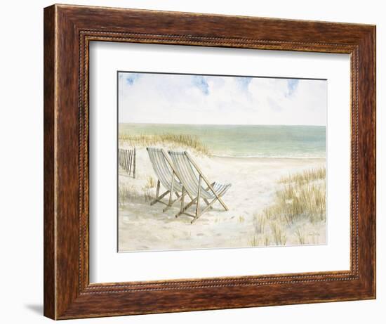 Sand Dunes and Sunshine-Arnie Fisk-Framed Art Print