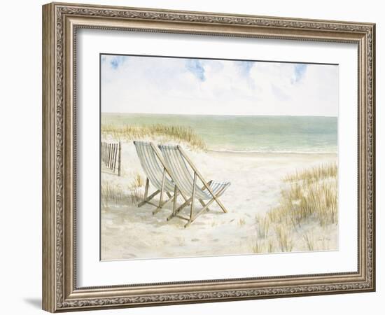 Sand Dunes and Sunshine-Arnie Fisk-Framed Art Print