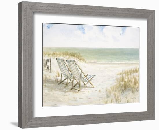 Sand Dunes and Sunshine-Arnie Fisk-Framed Art Print