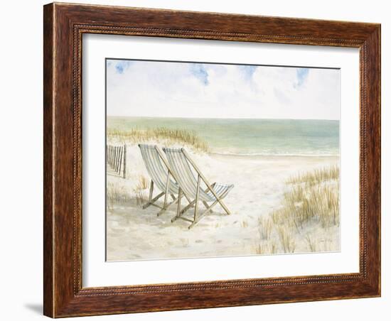 Sand Dunes and Sunshine-Arnie Fisk-Framed Art Print