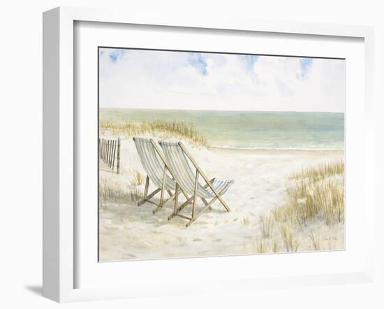 Sand Dunes and Sunshine-Arnie Fisk-Framed Art Print