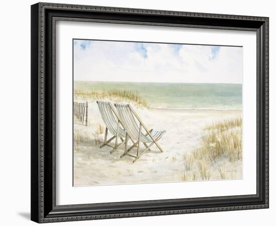 Sand Dunes and Sunshine-Arnie Fisk-Framed Art Print