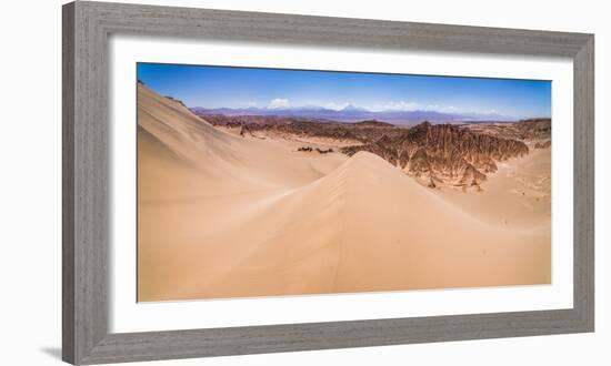 Sand Dunes at Death Valley (Valle De La Muerte), Atacama Desert, Chile-Matthew Williams-Ellis-Framed Photographic Print