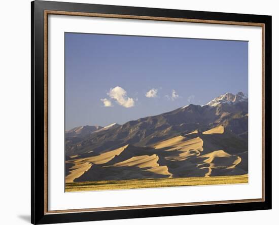 Sand Dunes at Dusk, Great Sand Dunes National Park, Colorado-James Hager-Framed Photographic Print