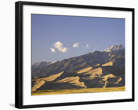 Sand Dunes at Dusk, Great Sand Dunes National Park, Colorado-James Hager-Framed Photographic Print