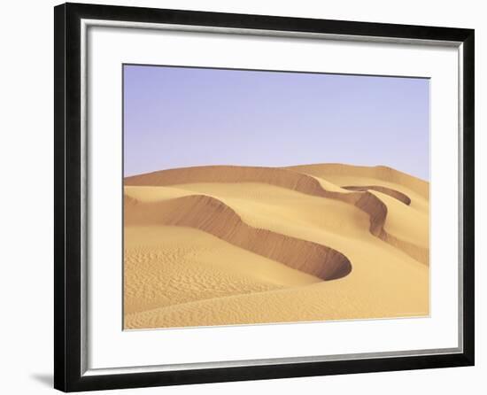 Sand Dunes, Erg Murzuq, Fezzan, Sahara Desert, Libya, North Africa, Africa-Sergio Pitamitz-Framed Photographic Print