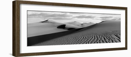 Sand Dunes in a Desert, Great Sand Dunes National Park, Colorado, USA-null-Framed Photographic Print