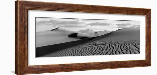 Sand Dunes in a Desert, Great Sand Dunes National Park, Colorado, USA-null-Framed Photographic Print