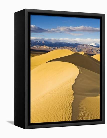 Sand Dunes in Death Valley-Rudy Sulgan-Framed Premier Image Canvas