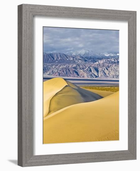 Sand Dunes in Death Valley-Rudy Sulgan-Framed Photographic Print