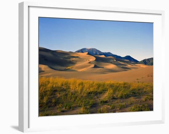 Sand Dunes in Mesquite Flat, Death Valley National Park, California, USA-Bernard Friel-Framed Photographic Print