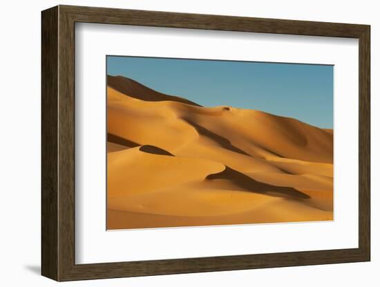 Sand dunes in the Erg Awbari. Fezzan, Libya-Sergio Pitamitz-Framed Photographic Print