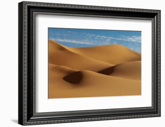 Sand dunes in the Erg Awbari. Sahara desert, Fezzan, Libya-Sergio Pitamitz-Framed Photographic Print