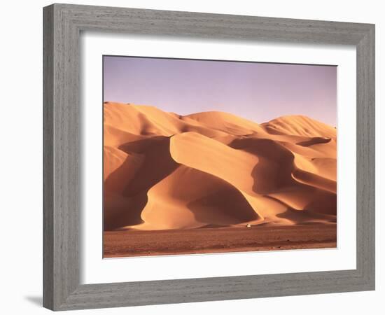 Sand Dunes in the Erg-Thonig-Framed Photographic Print