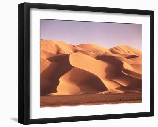 Sand Dunes in the Erg-Thonig-Framed Photographic Print