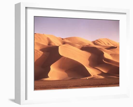 Sand Dunes in the Erg-Thonig-Framed Photographic Print