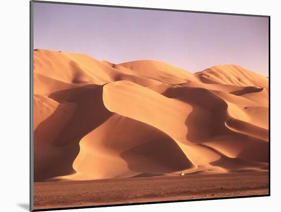 Sand Dunes in the Erg-Thonig-Mounted Photographic Print