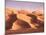 Sand Dunes in the Erg-Thonig-Mounted Photographic Print