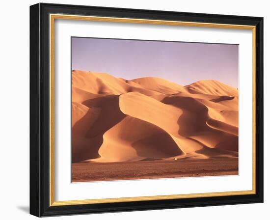 Sand Dunes in the Erg-Thonig-Framed Photographic Print