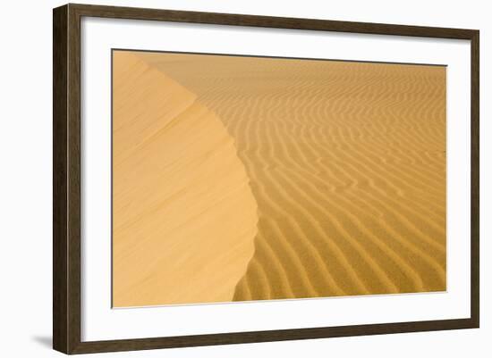 Sand Dunes, Medanos de Coro NP, Near Coro, Falcon State, Venezuela-Keren Su-Framed Photographic Print