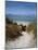 Sand dunes on beach, Abers Coast, Finistere, Brittany, France-null-Mounted Photographic Print