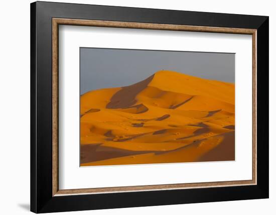 Sand Dunes, Sahara Desert, Merzouga, Morocco, North Africa, Africa-Doug Pearson-Framed Photographic Print