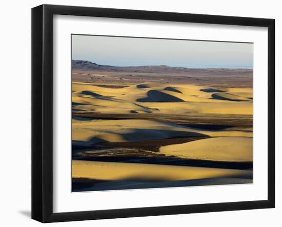 Sand Dunes, Skeleton Coast National Park, Namibia, Africa-Sergio Pitamitz-Framed Photographic Print
