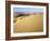 Sand Dunes Stretch into the Distance, in the Coastal Desert Bordering Ica, in Southern Peru-Andrew Watson-Framed Photographic Print