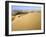 Sand Dunes Stretch into the Distance, in the Coastal Desert Bordering Ica, in Southern Peru-Andrew Watson-Framed Photographic Print